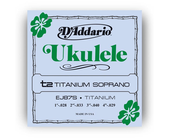 Струны для укулеле D`ADDARIO EJ87S - 110747 за 308 грн. | 4Club