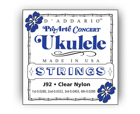 Струны для укулеле D`ADDARIO J92 - 110750 за 0 грн. | 4Club