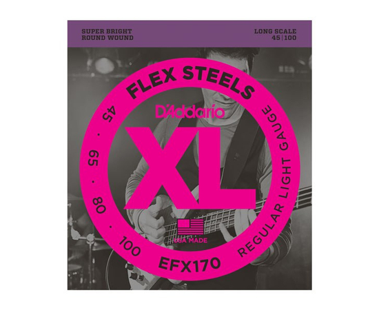 Струны для бас-гитар D`ADDARIO EFX170 - 110739 за 0 грн. | 4Club