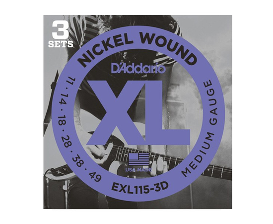 Струны для электрогитар D`Addario EXL115-3D** - 110751 за 0 грн. | 4Club