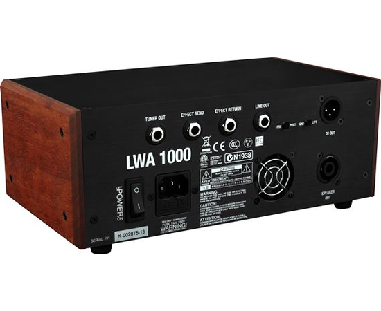 Усилитель "голова" WARWICK WALWA1000 BLACK