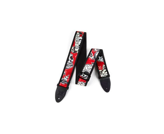 Ремень гитарный  DUNLOP D3837TS TRES SKULL - 111525 за 0 грн. | 4Club