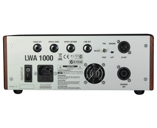 Усилитель "голова" WARWICK WALWA1000 SILVER