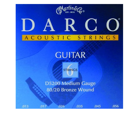 Струны для акустической гитары Martin D5200 - 111962 за 0 грн. | 4Club