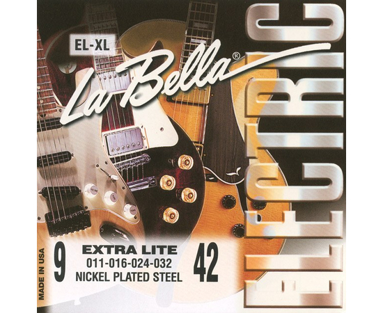 Струны для электрогитар LA BELLA EL-XL - 111805 за 0 грн. | 4Club