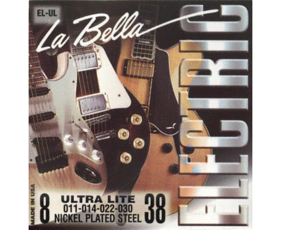 Струны для электрогитары LA BELLA EL-UL - 111851 за 337 грн. | 4Club