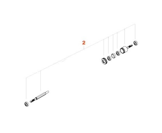 Вал в сборе для педалей бас-барабана TAMA HP90W2 - 112782 за 0 грн. | 4Club