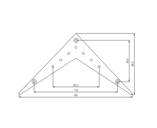 Тейл для бриджа PAXPHIL TA007 BK