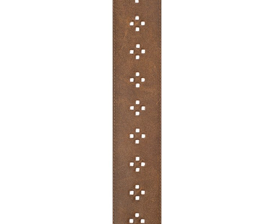 Кожаный гитарный ремень с перфорацией PLANET WAVES PW25PRF02