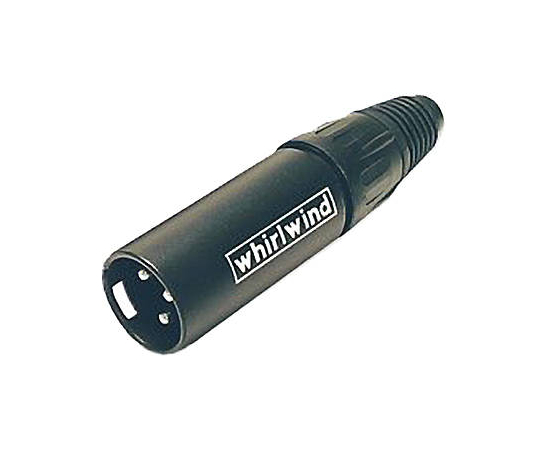 Кабельный разъем WHIRLWIND WI3M-G-BK - 113479 за 0 грн. | 4Club