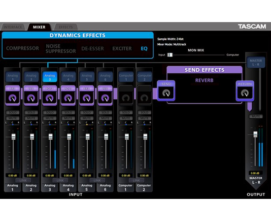 Аудио интерфейс Tascam US-1200