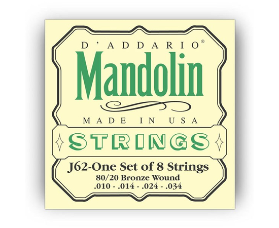 Струны для мандолины D'Addario EJ62 - 114189 за 468 грн. | 4Club