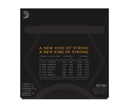 Струны для электрогитары D`ADDARIO NYXL1046BT