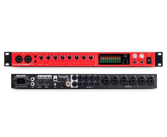 Аудиоинтерфейс FOCUSRITE Clarett 8 Pre Thunderbolt - 114348 за 0 грн. | 4Club