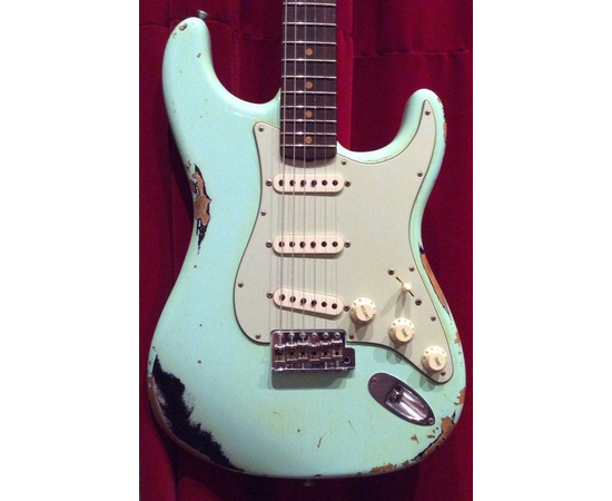 Электрогитара FENDER CUSTOM SHOP 1962 STRAT HEAVY RELIC RW FD SRF/B 9230035706 - 115222 за 0 грн. | 4Club