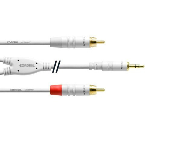 Кабель Y-адаптер CORDIAL CFY 3 WCC-SNOW - 115408 за 0 грн. | 4Club
