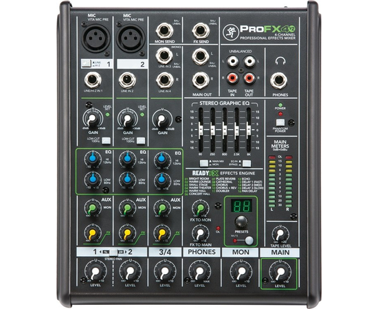 Микшерный пульт MACKIE PROFX4V2 2044600-01 - 115186 за 0 грн. | 4Club