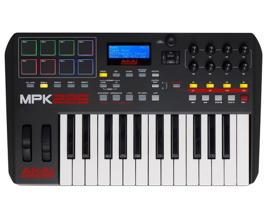 MIDI клавиатура AKAI MPK225 - 115979 за 0 грн. | 4Club