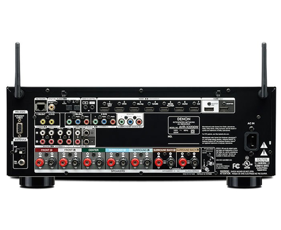 AV-ресивер Denon AVR-X2200W BK