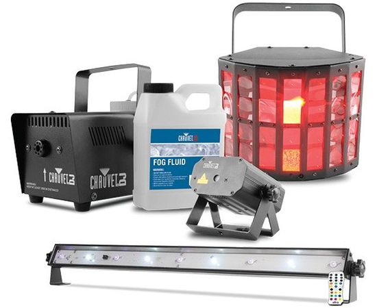 Набор из четырех световых эффектов CHAUVET JAMPACKGOLD - 115946 за 0 грн. | 4Club