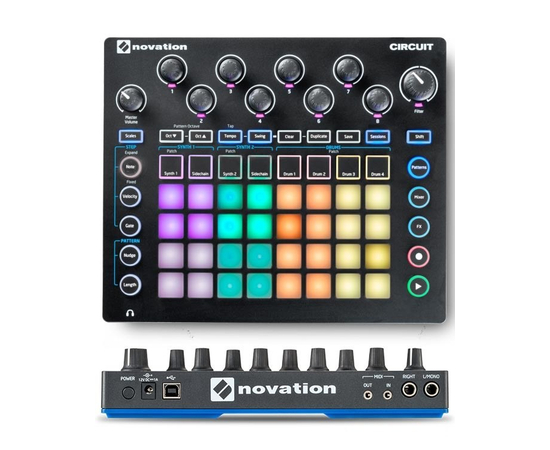 Грувбокс (синтезатор и драм-машина) NOVATION Circuit