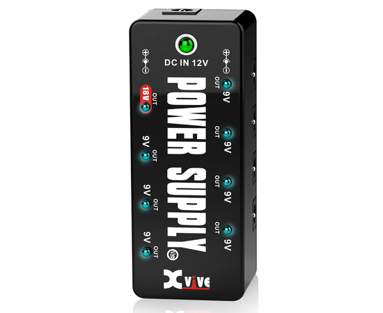 Блок питания для педалей гитарных эффектов FZONE XVIVE MICRO POWER V19
