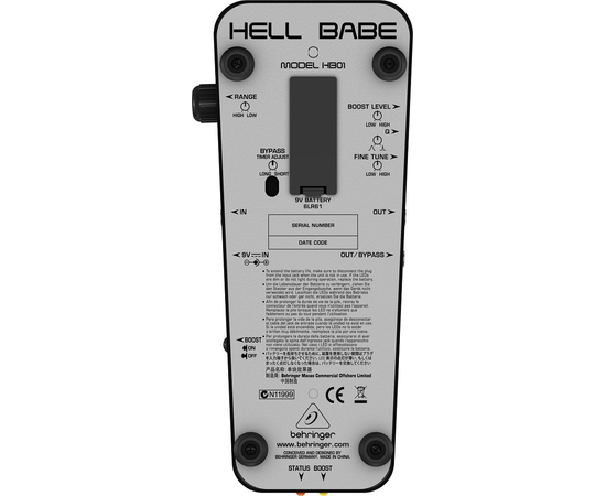 Педаль эффектов BEHRINGER HB01