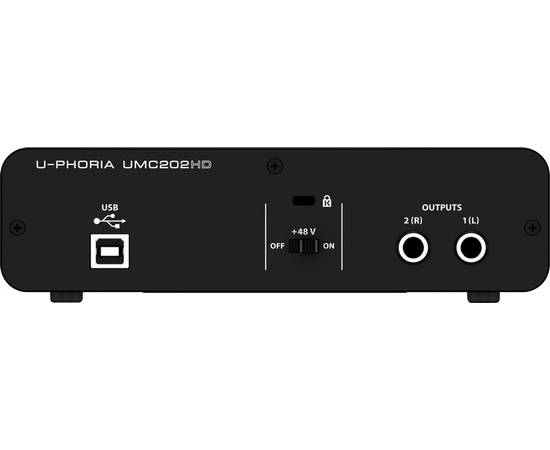 Аудиоинтерфейс BEHRINGER UMC202HD