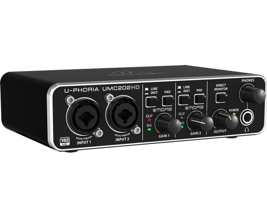 Аудиоинтерфейс BEHRINGER UMC202HD