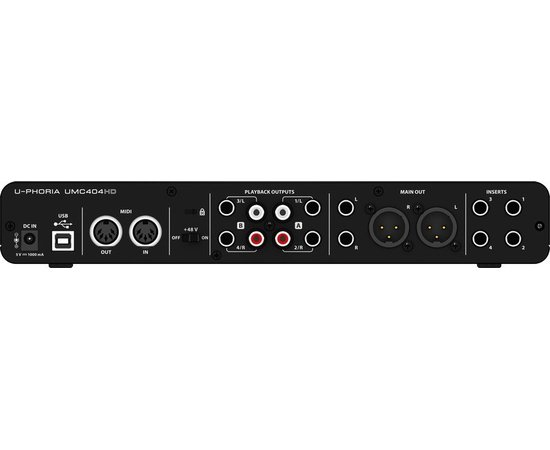 Аудиоинтерфейс BEHRINGER UMC404HD