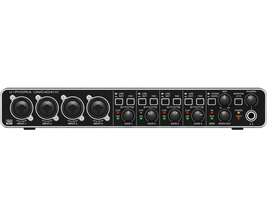 Аудиоинтерфейс BEHRINGER UMC404HD