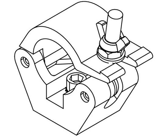 Струбцина для крепления к ферме D.A.S. Audio AXC-AT - 116102 за 0 грн. | 4Club