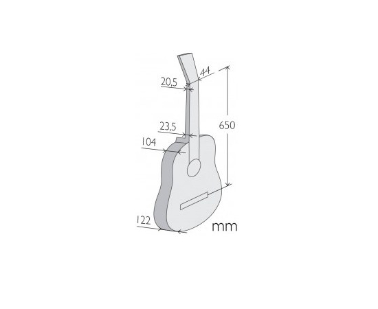 Акустическая гитара ALHAMBRA W3AB