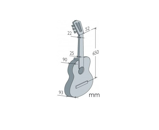Классическая гитара ALHAMBRA 3F