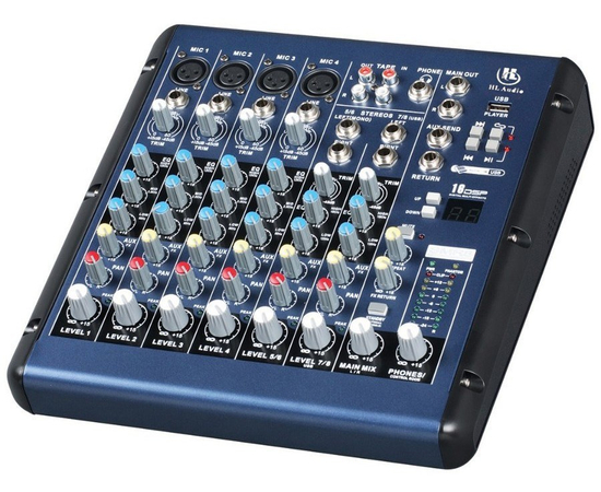 Микшерный пульт со встроенным медиаплеером HL AUDIO SMR8 - 116477 за 6958 грн. | 4Club