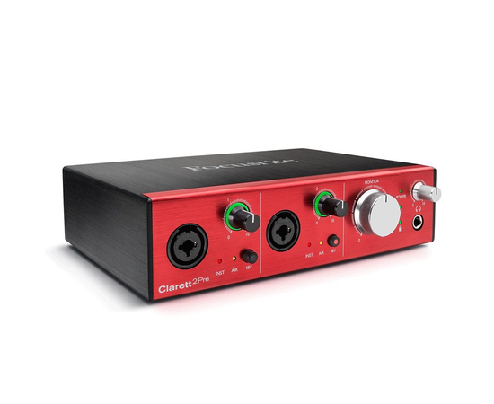 Аудиоинтерфейс FOCUSRITE Clarett 2 Pre Thunderbolt - 116593 за 0 грн. | 4Club