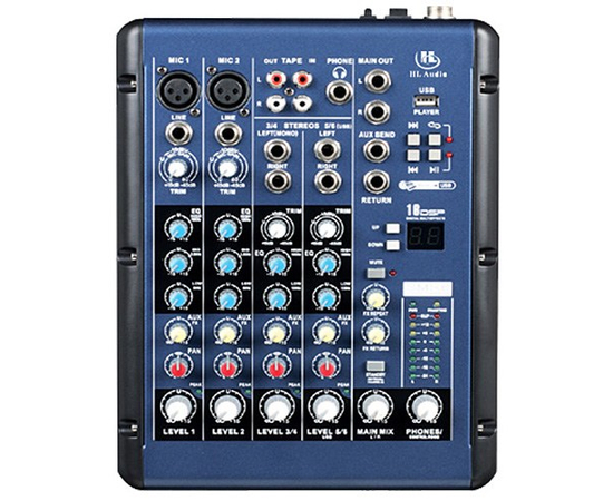 Микшерный пульт со встроенным медиаплеером HL AUDIO SMR6 - 116476 за 6072 грн. | 4Club