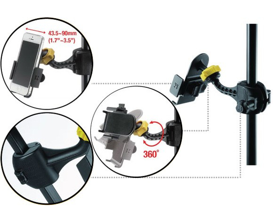 Держатель для смартфона HERCULES DG200B