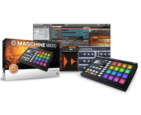Контроллер Native Instruments MASCHINE Mikro MK2 (black)