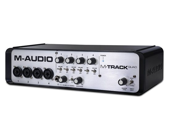 Аудиоинтерфейс M-AUDIO MTRACKQUAD - 117974 за 0 грн. | 4Club