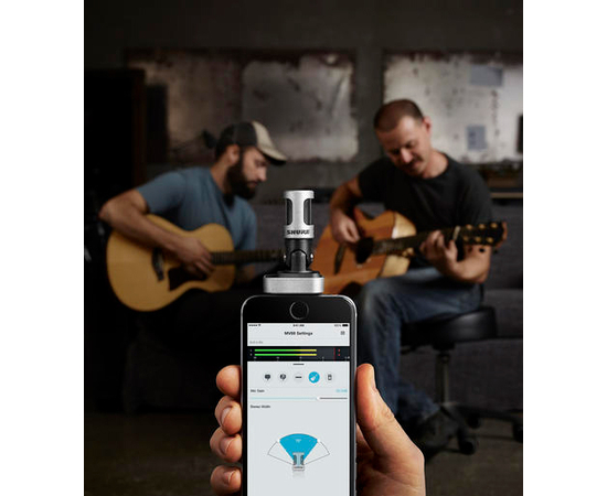 Конденсаторный стереомикрофон SHURE MV88