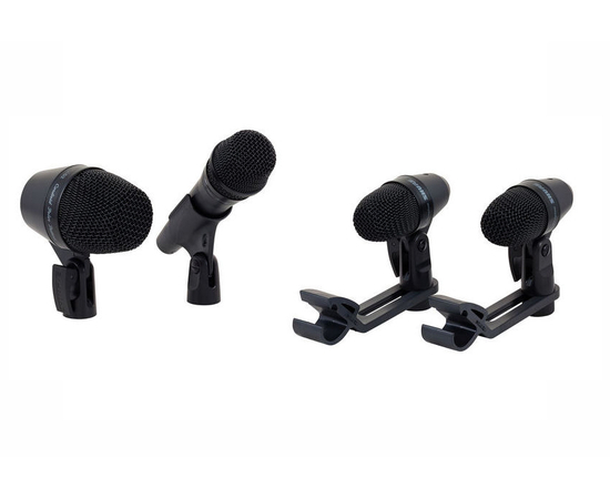 Набор инструментальных микрофонов  SHURE PGADRUMKIT4