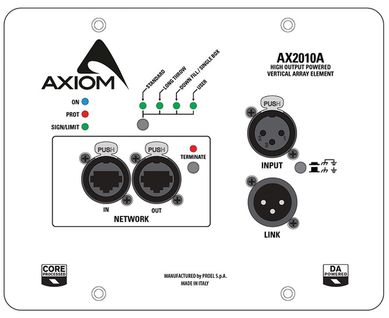 Активный элемент линейного массива PROEL AX2010A