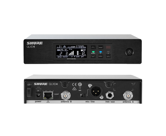Приемник SHURE QLXD4 - 118660 за 33407 грн. | 4Club