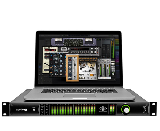 Аудиоинтерфейс UNIVERSAL AUDIO Apollo 16 Black QUAD Thunderbolt 2