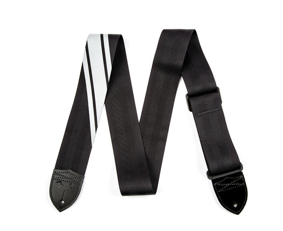Гитарный ремень FENDER STRAP COMPETITION STRIPE BLACK AND SILVER 990608001 - 119405 за 0 грн. | 4Club