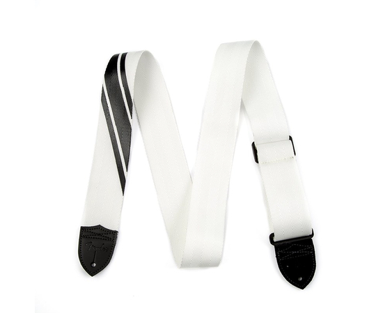 Гитарный ремень FENDER STRAP COMPETITION STRIPE WHITE AND BLACK 990608002 - 119406 за 0 грн. | 4Club