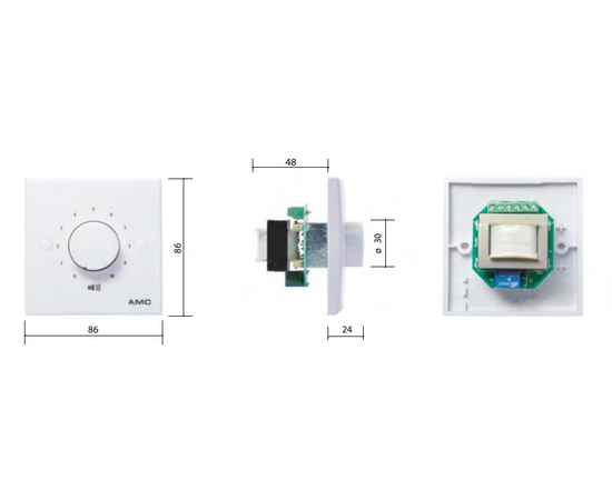 Регулятор громкости AMC VC 30RX