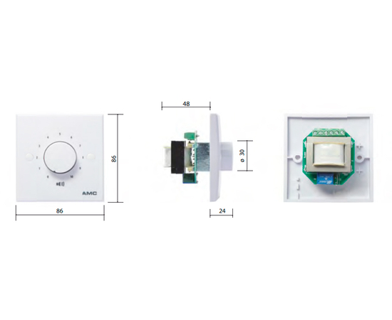 Регулятор громкости AMC VC 60RX