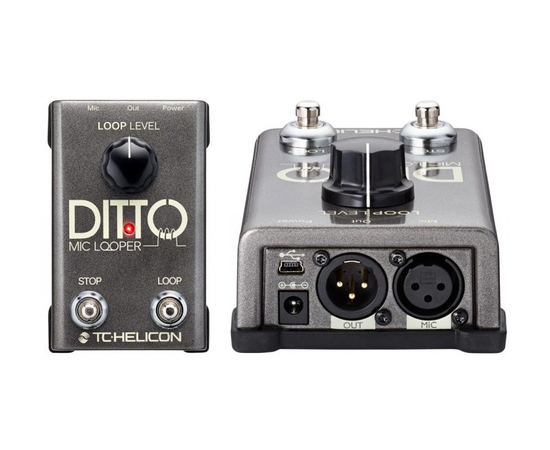 Вокальная педаль TC HELICON Ditto Mic Looper